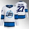 Winnipeg Adam Lowry C 패치 저지 Connor Connor Hellebuyck Tyler Toffoli Josh Morrissey Nate Schmidt Nikolaj Ehlers Kyle Connor Mark Scheifele Sean Monahan Jet Jerseys