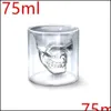 Wine Glasses Wine Glasses 75Ml550Ml1000Ml Glass Skl Bottle Creative Crystal Whiskey Vodka S Decanter 220928 Drop Delivery 2022 Home Dhzfw