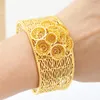 Bangle 24K Dubai armband ring set gouden Afrikaanse vrouwen groothandel designer legering sieraden bruiloft luxe Hawaiian