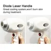 2 in 1 Diode Laser Machine Picosecond Laser Tattoo Removal 1064nm 532nm 1320nm Black Doll Skin Treatment Rejuvenation Hair Remover