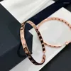 Hoop Earrings Holiday Brand High Quality Jewelry Ladies Love Rose Gold Big European Exquisite Banquet Party Gifts