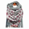 Scarves Drop Verzending Plaid Poncho Oversized Imitatie Kasjmier Herfst Winter Thicken Warm Etnische Sjaal Wrap Voor Verzamelen shawls VHKL