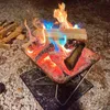 100 stcs feestdecoratie mystieke vuur goochel trucs gekleurde vlammen speelgoed verjaardagsfire sachets open haardbenodigdheden