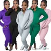 Nya Autumn Winter Women Tracksuits Two Piece Set Long Sleeve Plush Pullover Hoodie Sport Pants Casual Outfits Sweatsuits