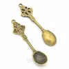 Retro accessorio dei gioielli a forma di cucchiaio lega vintage scoop pendente di fascino piccolo cucchiaio accessori fai da te collana portachiavi pendenti BH7769 TQQ