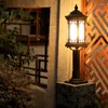 Chinese Style Outdoor Waterproof Aisle Garden Villa Landscape Courtyard Lawn Lamp Rural Community