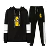 Heren Hoodies 2022 Little Nightmares Tweede stuk set Hoodie Sweatpants Dames Men Men Pullovers unisex tracksuits streetwear modekleding