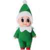 Mini Weihnachten bunte Baby Elf Puppe Spielzeug Zwillinge Elfen Puppen Kinderspielzeug Neujahr Geschenke Weihnachtsdekorationen