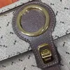 Marsupio da uomo Uomo Designer Crossbody Borse a tracolla Borse a tracolla Borse da donna Borsa piccola Tela di qualità Vera pelle Doppia lettera Portafogli hardware oro 718154