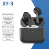 Patent TWS kulaklık sihirli pencere bluetooth kulaklık akıllı dokunmatik kulaklıklar kablosuz kulaklıklar kulak tipi C şarj portu xy-9