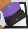 2022 new quality designers wallets cardholder France Paris plaid style luxurys mens designer women wallet with box