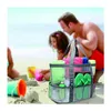 Duffel Bags Beach Mesh Tote Tas met zijzak houdt geen zand of water snel droge toiletbad Organisator voor reispicknickzak een hoofd