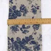 A handkerchief Flowers Printed 65cm Neck Tie Set Thick Cotton WomenMen Butterfly Adult bowtie J220816