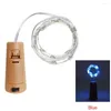 Cordes 1M 2M 3M bouteille de vin liège LED chaîne lumières vacances fée guirlande arbre de noël fête de mariage décor Bar