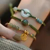 Charm-Armbänder 2022 Glück Hetian Jade Perlen für Frauen Schmuck