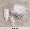 Nail Polish Sequins Ins Laser Irregular Hexagonal Chameleon Bottled