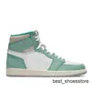 Zapatillas de baloncesto Zapatillas altas Zapatillas de deporte de diseñador Pine Green Seafoam Volt Gold University Blue Smoke Grey Digital Pink With Box Jumpman 1