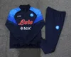 22 23 24 Adukt Kids Napoli Tracksuit 축구 저지 축구 키트 2023 2024 SSC Naples AE7 D10S Hommes Training Suit Wear Formation Tuta Chandal Squitude 조깅