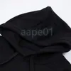 Hommes hiver noir sweat Couples décontracté ample à capuche femmes manches détachables sweats à capuche taille asiatique S-XL