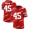 American College Football Wear Benutzerdefinierte Ohio State Buckeyes Ronnie Hickman College Football-Trikots Eddie George Fields Dobbins Olave Young Teague Burrow OSU 150