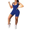 Gym Clothing Women Jumpsuit Adults U-Neck Sleeveless Playsuit One-Piece Pants Sportswear For Summer S/M/L/XL/XXL Style 2022