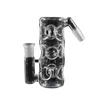 Swiss Perc Ashcatcher Narguilés Verre Épais 45 Degrés Bubblers Ash Catcher Pour Verre Bong Dab Rigs Conduites D'eau