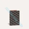 مرآة جودة Grenelle Passport حاملات مصممة سوداء محافظ الأسود محافظ القابض مفتاح أفضل مبيعًا بائعًا عملة عملة محافظ على حاملي البطاقات الجلدية الفاخرة المحافظ