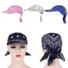 Berets Fashion Cotton Ciscor Шляпа для женщин мужчинам напечатано квадратная шарф крышка солнцезащитное крем