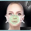 Designer-Masken-Gesichtsmasken-Halterung, Lippenstift-Schutz, Sile-Ständer, innere Verbesserung der Atmung, sanfter Kühlhalter, wiederverwendbares Zubehör 212 Dhdmi