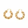 Brincos de argola Africa Gold Silver Color for Women Girl Jewelry Presente do Oriente Médio Árabe