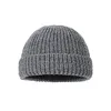 Berretti a sfera Cappello da uomo anziano per uomo Notte riflettente Autunno Inverno Moda Cappelli lavorati a maglia caldi Cappellino base regolabile