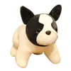 Cute Simulation Dog Stuffed Animal Bulldog Action Figure Rag Doll Children's Birthday Present D24