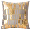 Avigers Bordado de bordado Velvet Coushion Covers Luxury European Pillow Cover Fase de almohada Geometría Home Sofá decorativa Silla de lanzamiento 1140 V2