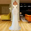 Elegant Sleeveless Prom Dresses Sweetheart Lace Appliques Illusion Party Dresses Mermaid Custom Made Evening Dress