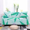 Chair Covers Tropical Plant Leaf Non-slip Sofa Cover For Living Room Elastic Maple Slipcover Corner Furniture L Shape Protector Set