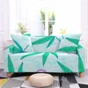 Stoelbekleding tropisch plantblad zonder slip bankkap voor woonkamer elastische esdoorn slipcover hoekmeubels l vormbeschermer set