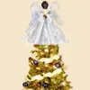 Christmas Decorations Ornamental Xmas Tree Topper Exquisite Decoration Ornament DIY Angel
