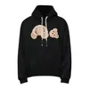 New sale fashion designer hoodie Broken Bear sweatshirt Teddy Bear Trendy Terry Explosion Sweater style Men and Women Size S-XL