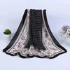 7575Cm Fiori stile russo Sciarpa quadrata Fazzoletto piccolo Sciarpa hijab Babushka Testa sciarpe Lady Fascia Bandana J220816