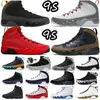 9 9S Olive Mens Basketball Shoes Sneakers الجسيمات الرمادية الجامعة الحلم
