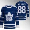 Maple Leafs Auston Matthews 2022-23 Jersey retro retro Mitchell Marner Morgan Rielly Wayne Simmonds Kyle Clifford John Tavares Nylander Giordano Murray