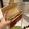 Designertas Avondtasje Luxe Ontwerpers g Merk Schoudertassen Handtassen Meisjesmode Dames Marmont Klassiek Crossbody 2022 Camera Handtas Flap Meer