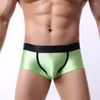 Underpants Men's Underwear Low-waisted U Pouch Bag Push Up Design Drawing Fabric Sexy Breathable Boxers