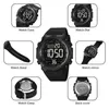 Armbandsur Skmei Fashion Sports Men's Digital Watch tredimensionell urtavla 50m vattent￤t dubbeltid nedr￤kning multifunktionell