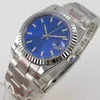 SUPERCLONE Datejust DATE c Sapphire Designer Watch Automatic Machinery 36mm/39mm Quadrante sterile Vetro scanalato Lunetta Giubileo Data 21 rubini Miyota 8215 Polso da uomo