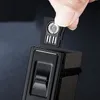 Многофункциональный красочный сигаретный корпус съемной USB LIGHTER SHELL SHELD Пластиковый алюминиевый инновационный дизайн для хранения куря