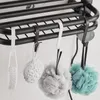 Crochets 2 pièces espace aluminium salle de bain radiateur porte-serviettes pour armoires de cuisine porte arrière crochet clé vêtements écharpes chapeau organisateur
