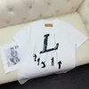 デザイナーファッションメンズトップサマーTシャツクレーンプリントヒップホップ半袖Tシャツストリートメンズ