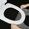 Крышка сиденья туалета 50 шт./Набор одноразовая крышка водонепроницаемой антимикробной бумаги коврик