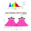 Растущие огни заводите полное спектр IP65 Водонепроницаемый светодиодный светодиодная лампа Алюминиевая посадка